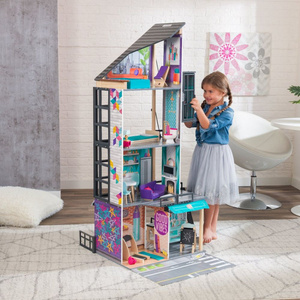 OUTLET Domek dla lalek Wieżowiec Bianka City Life KK65989- KidKraft, dla dziewczynek